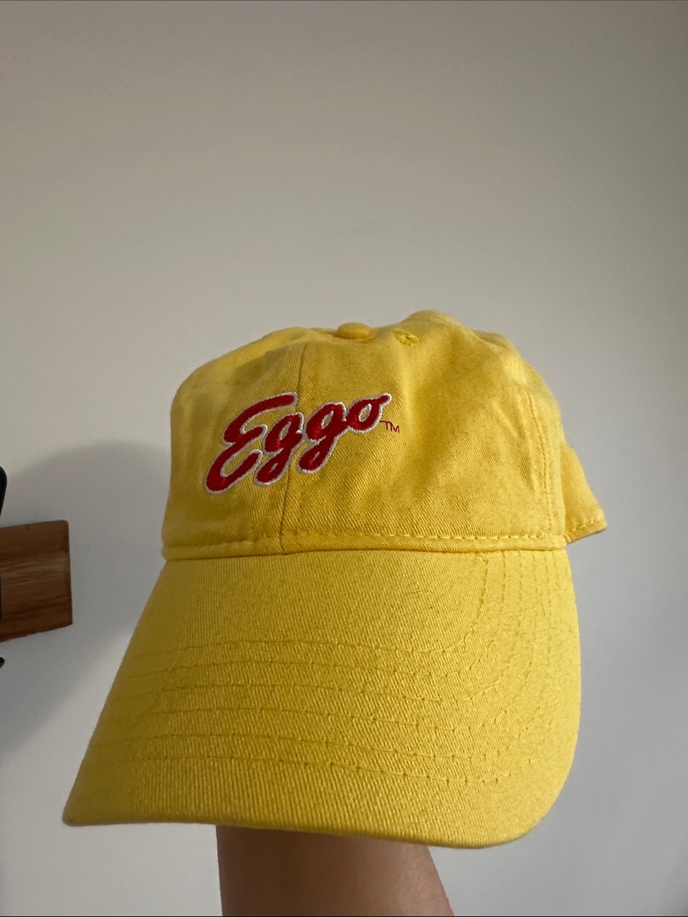 Yellow Eggo brand Baseball Cap
